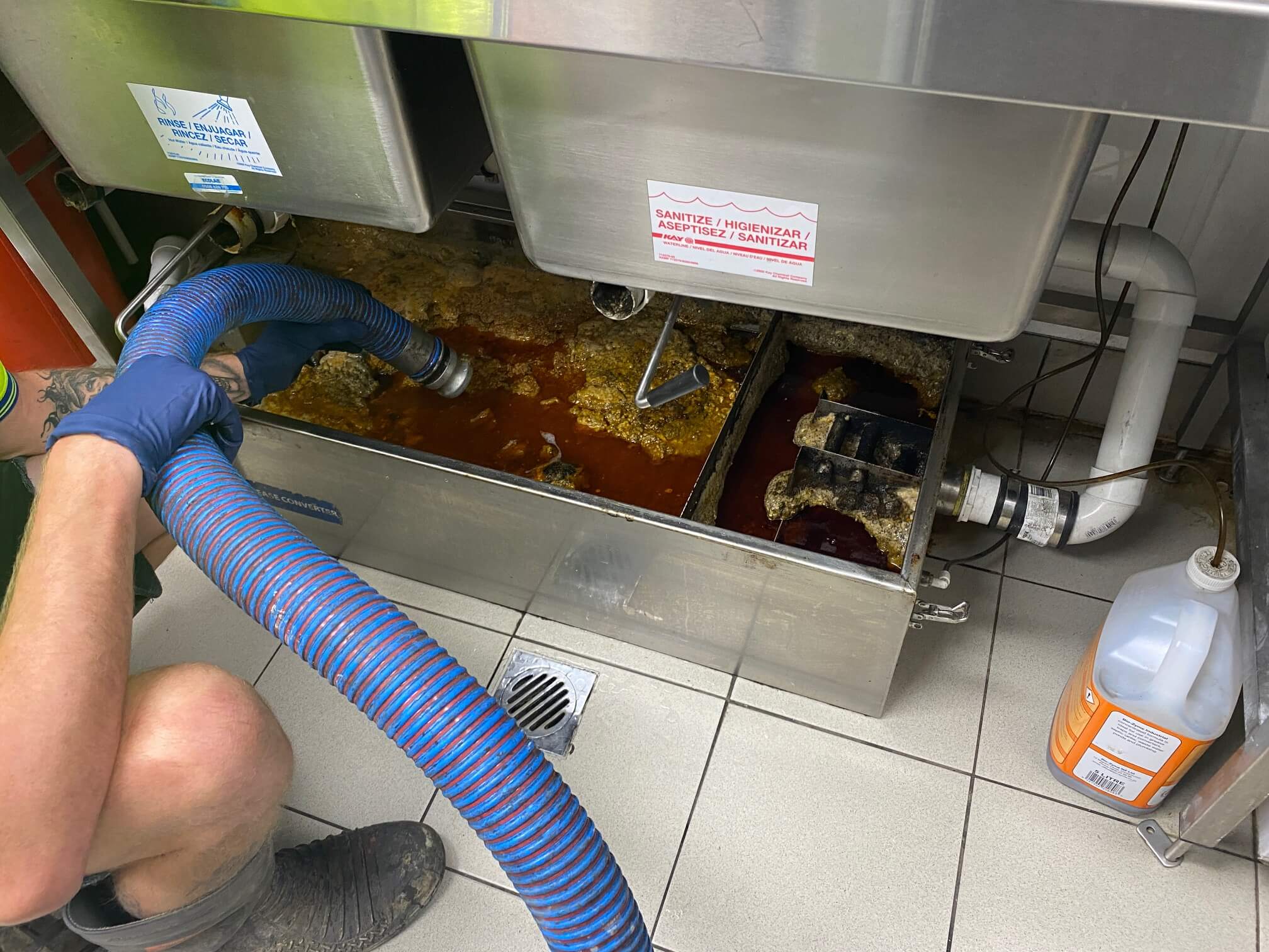Grease Trap Cleaning in Pearland
